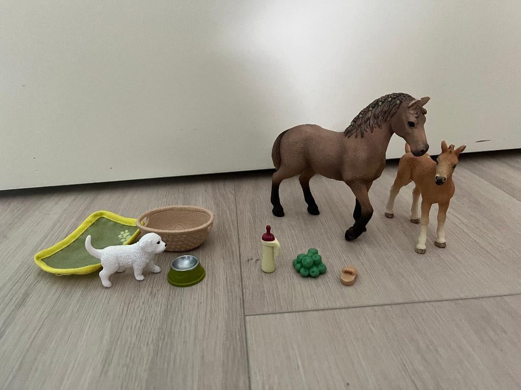 Schleich 42432 baby dieren verzorging, Ophalen of Verzenden, Zo goed als nieuw