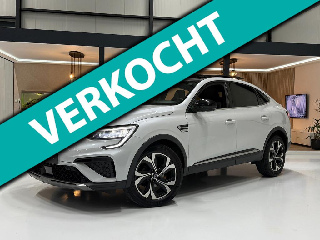 Renault Arkana 1.3 140 Techno Pano Camera Led Carplay Cruise, Arkana, Gebruikt, 4 cilinders, Leder en Stof