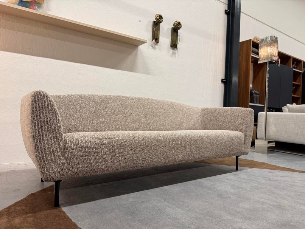 Nieuw Gelderland 6250 Bank 3 zits Moss stof Design 214, 75 tot 100 cm, Ophalen of Verzenden, Rechte bank, Gelderland