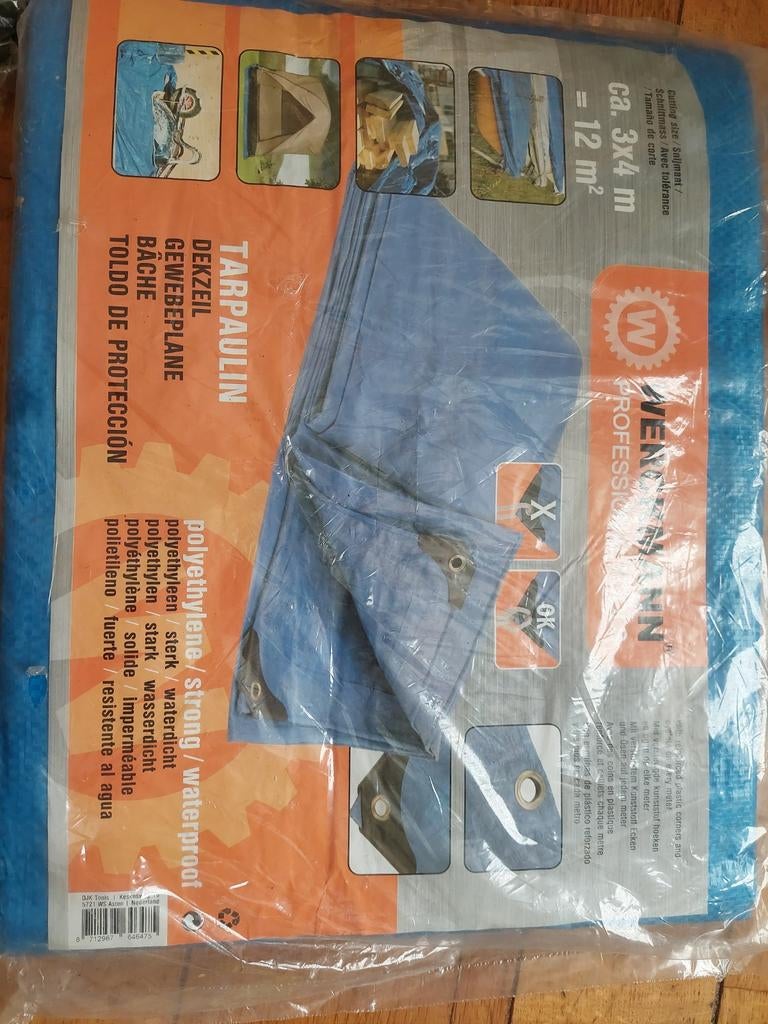 Dekzeil 3x4 m, Ophalen of Verzenden