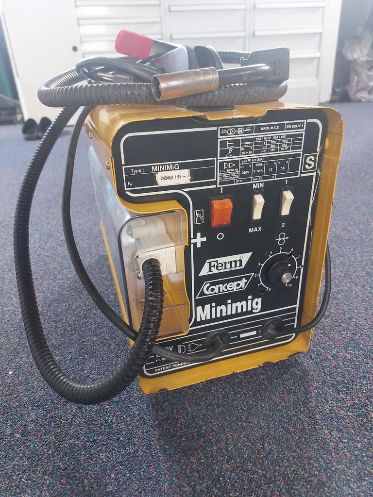 Mig/Mag Lasapparaat Ferm, Ophalen, Minder dan 150 ampère, Co2