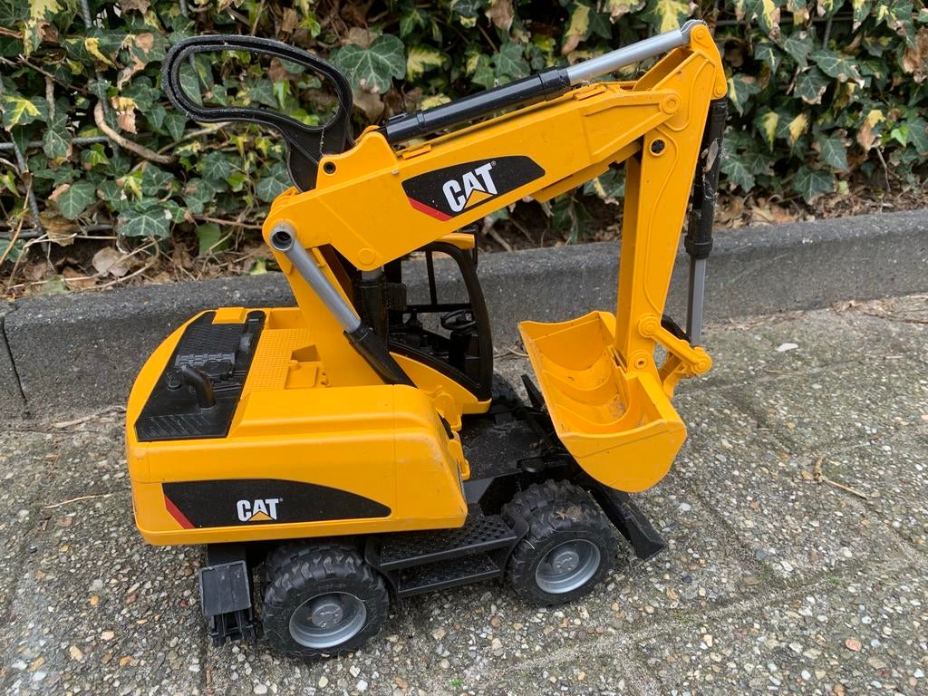 CAT graafmachine, Ophalen, Gebruikt