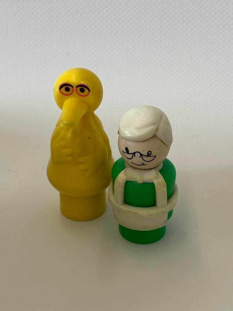 Fisher Price Sesamstraat Pino en Opa, Kinderen en Baby's, Ophalen of Verzenden, Gebruikt, Overige typen