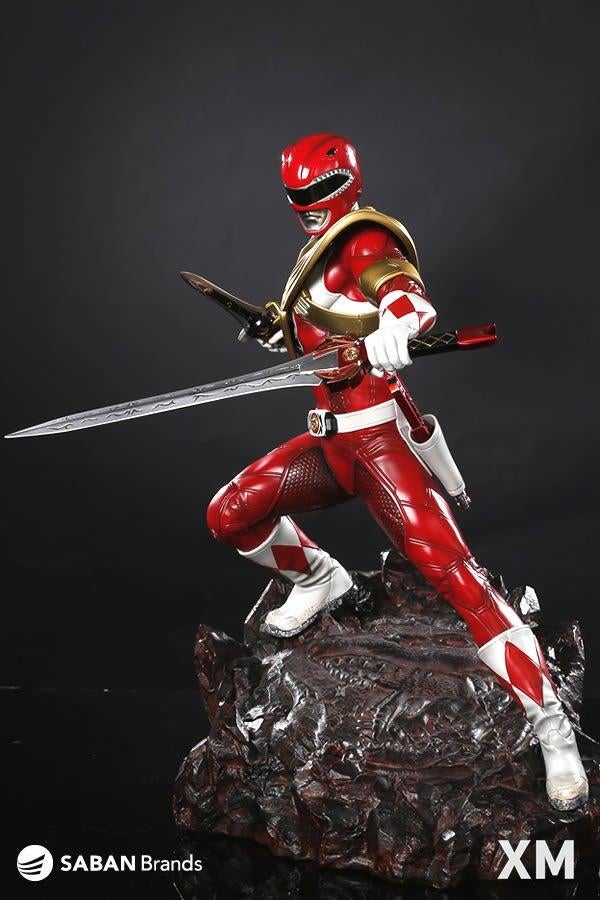 XM Studios Power Rangers Red Ranger, Actiefiguur of Pop, Xmstudios@info.com, Ophalen of Verzenden, XM studios