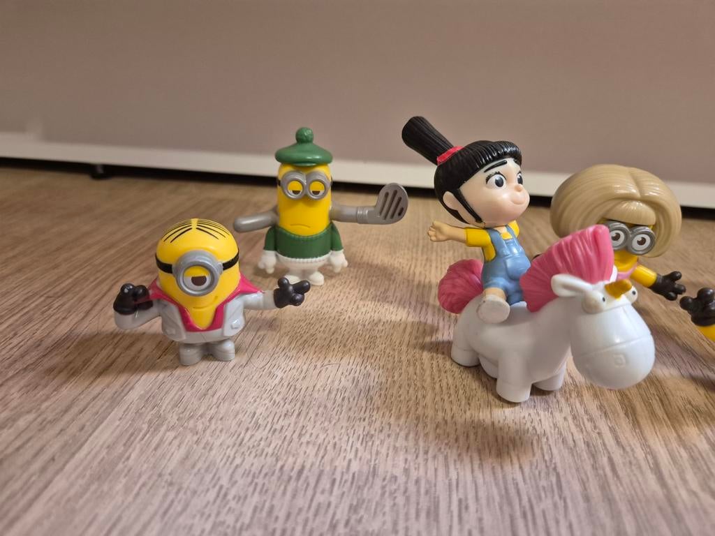 De minions poppetjes, Verzamelen, Poppetjes en Figuurtjes, Ophalen of Verzenden