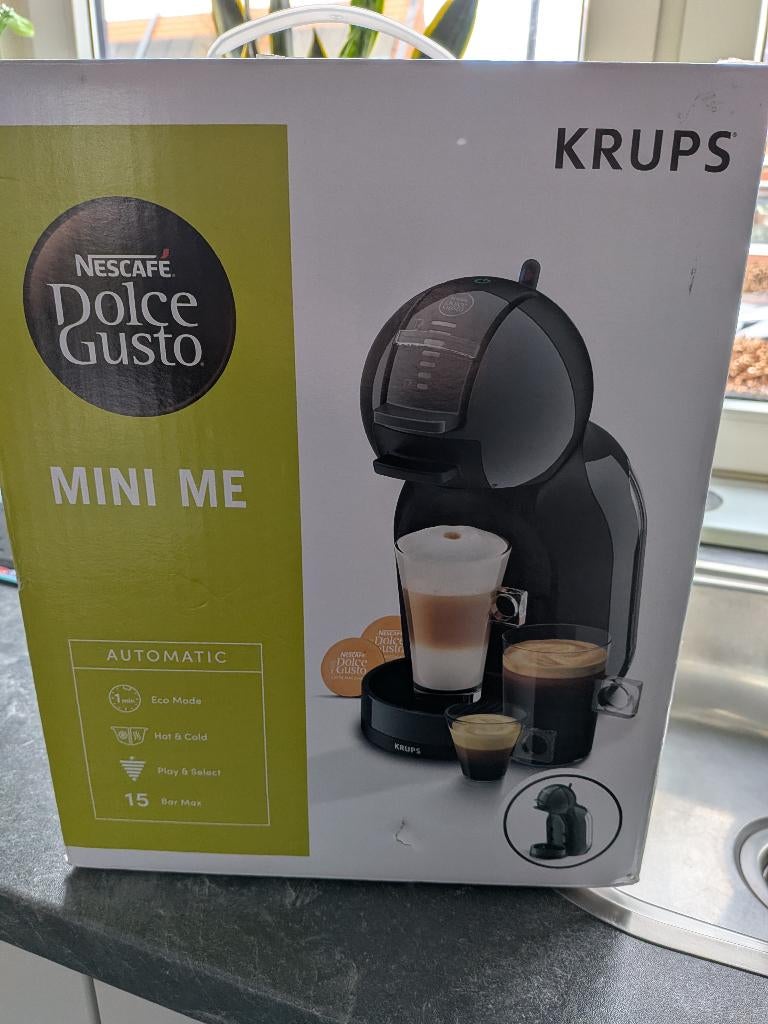 Koffie machine Nescafe Dolce Gusta mini me wit, Witgoed en Apparatuur, Gebruikt, Koffiemachine, Ophalen of Verzenden, Koffiepads en cups
