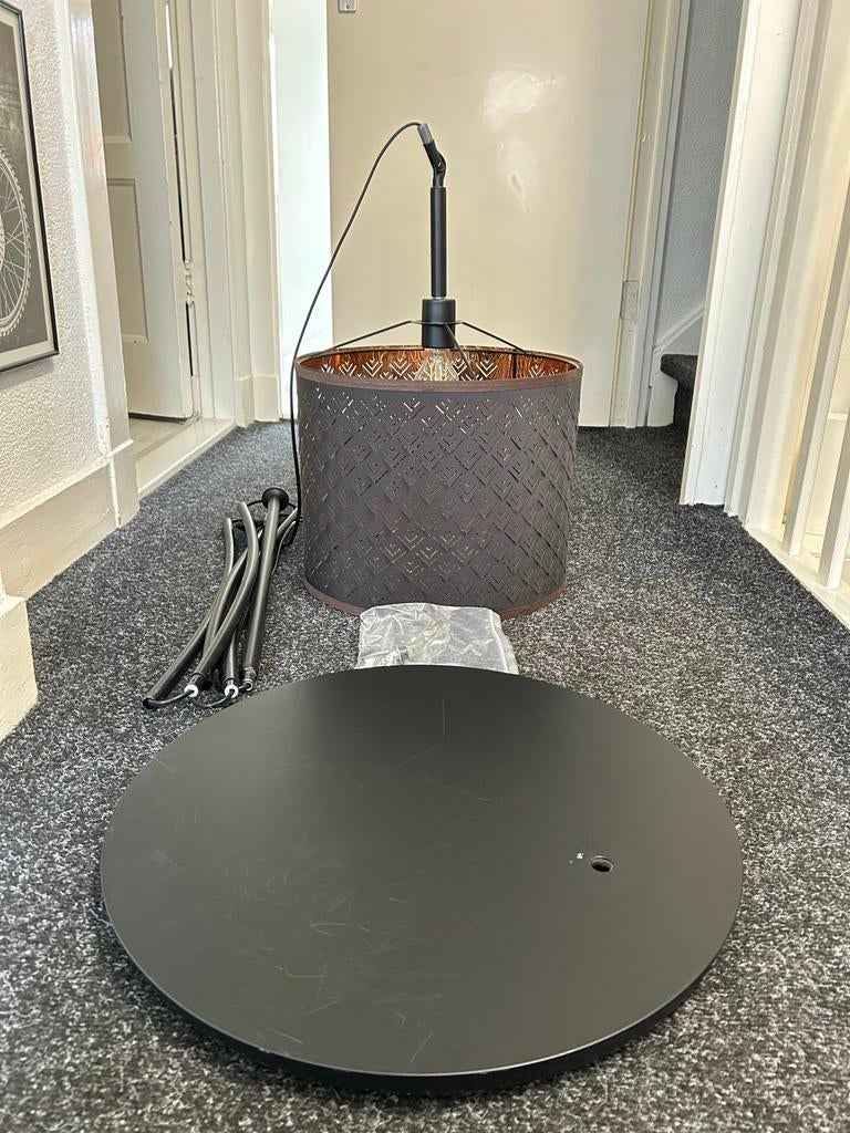 IKEA Stalamp Booglamp met Lampenkap, Ophalen, Gebruikt, Metaal, 150 tot 200 cm