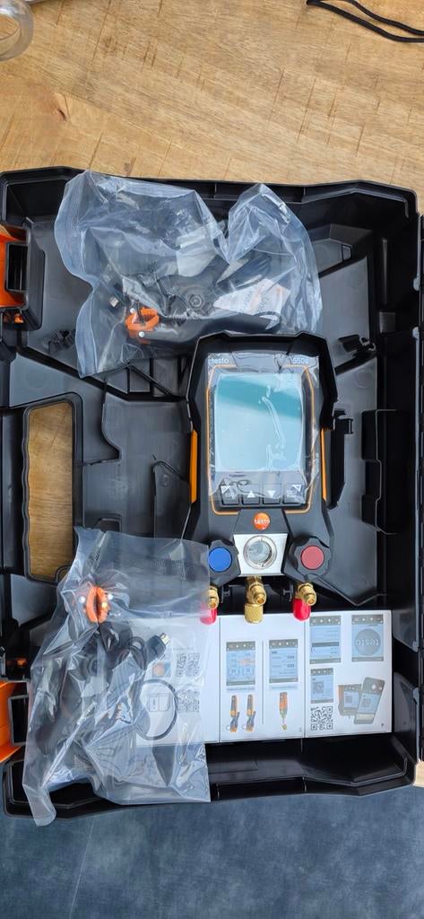 Testo 550s digitale manifold nieuw met certificaat, Doe-het-zelf en Verbouw, Ophalen of Verzenden, Nieuw