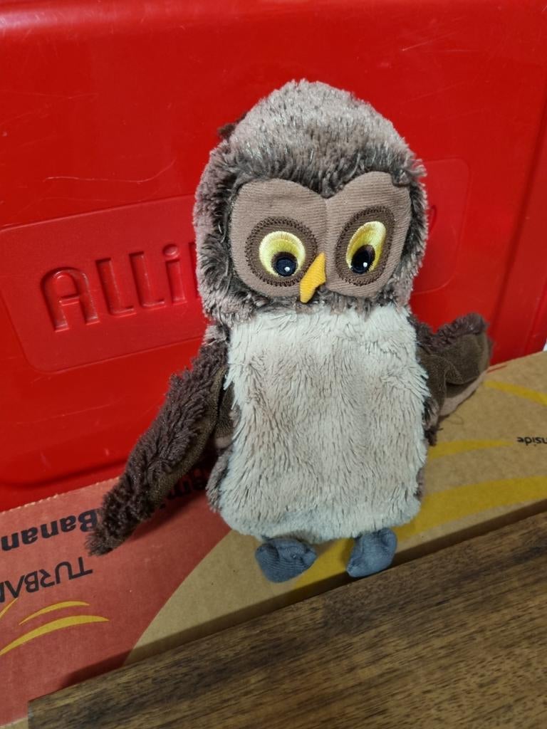 Ikea knuffel handpop uil nr 26, Kinderen en Baby's, Ophalen of Verzenden, Overige typen