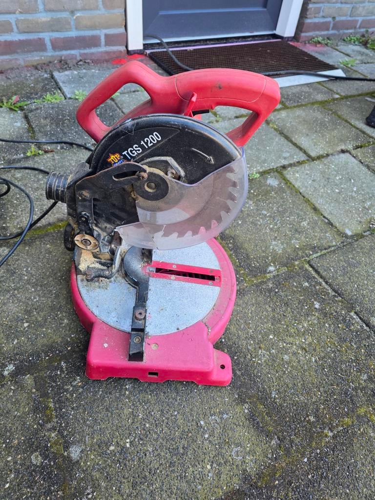 Topkraft verstekzaag, Ophalen, Gebruikt, 1200 watt of meer, Afkortzaag