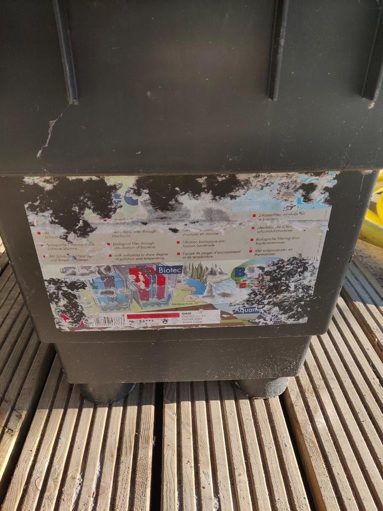 Complete vijverpomp en filterset - Oase Biotec, Tuin en Terras, Vijvers, Ophalen, Gebruikt