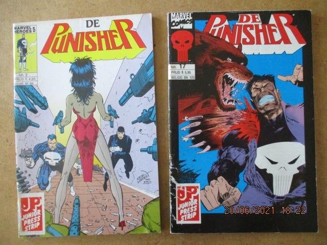 adv4466 de punisher, Eén comic, Ophalen, Gelezen, Overige gebieden