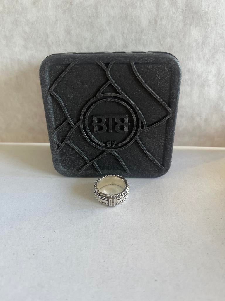 Buddha to Buddha ring chain texture , maat 19, 19 tot 20, Nieuw, Ophalen of Verzenden, Dame of Heer