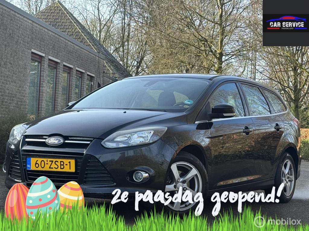 Ford Focus Wagon 1.6 TDCI Titanium/NAP/NWE APK/NAVI, Euro 5, Navigatiesysteem, Gebruikt, 4 cilinders