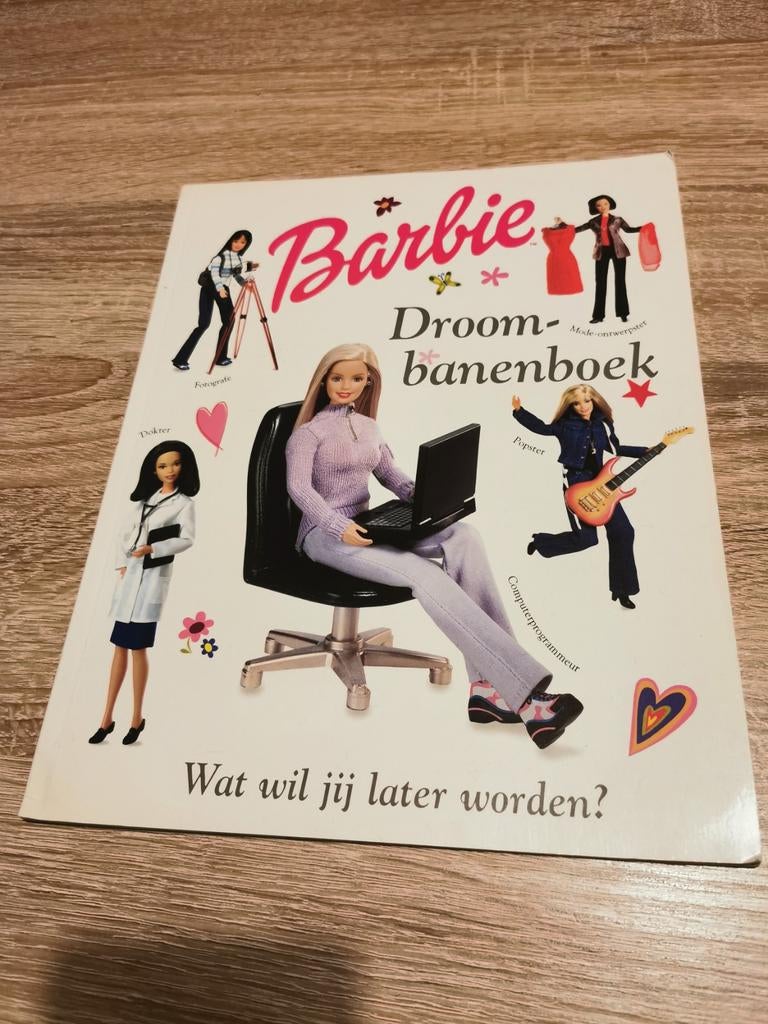 Barbie Droombanenboek: Wat wil jij later worden?, Ophalen of Verzenden, Gelezen, Onbekend, Non-fictie