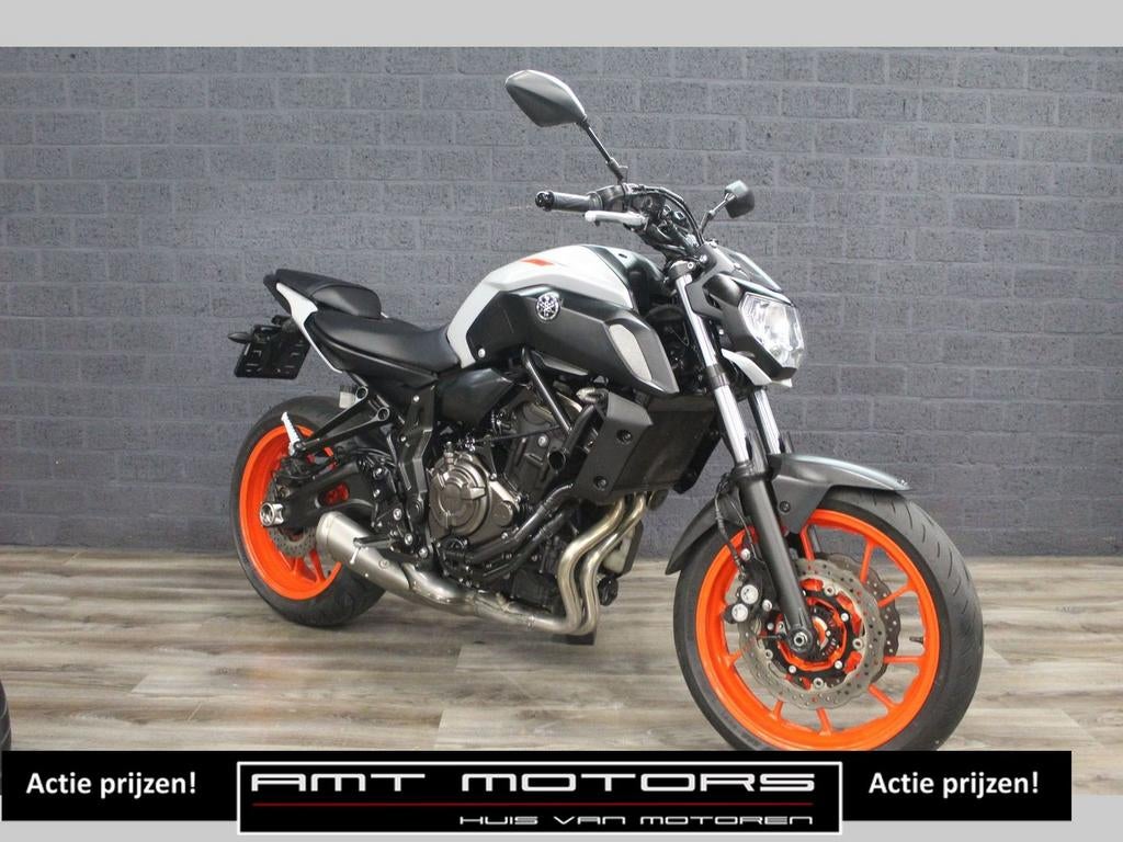 YAMAHA MT 07 ABS (bj 2020) 35KW A2 geschikt SCHITTEREND, 2 cilinders, Bedrijf, Onbekend, YAMAHA