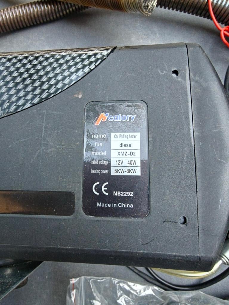 Standkachel diesel 5KW-8KW 12 volt, Ophalen, Gebruikt, Kombuis en Sanitair