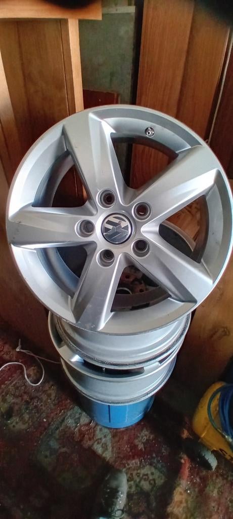 Volkswagen Touareg II  17 inch velgen, 7.5Jx17H2 ET50, Ophalen, Gebruikt, Velg(en), 17 inch