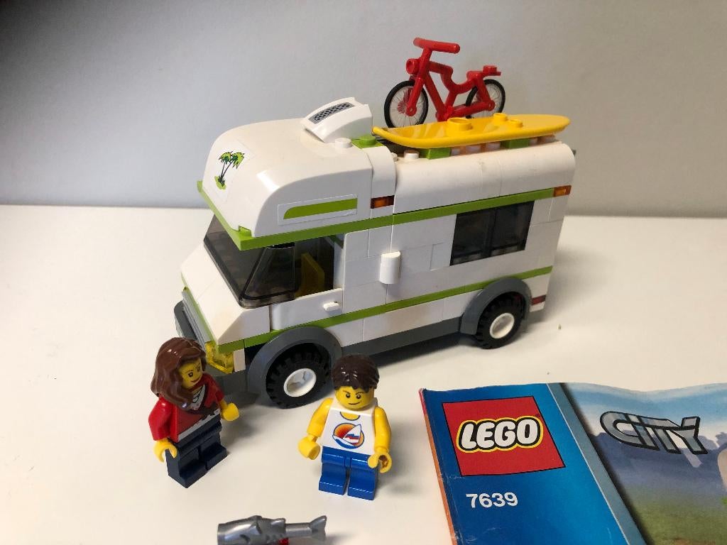 Lego city 7639 camper - compleet met boekje, Compleet, City, Lego, Ophalen of Verzenden