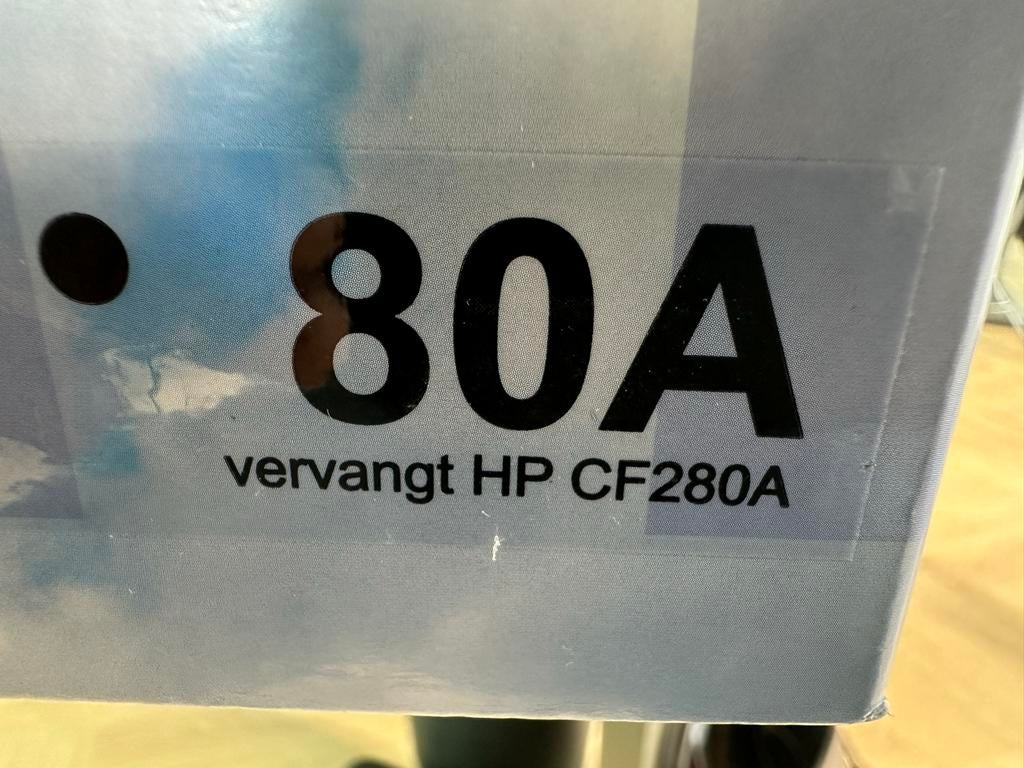 Toner zwart voor HP printer CF280A / 123inkt 80A - Nieuw, Ophalen of Verzenden, Nieuw, Toner