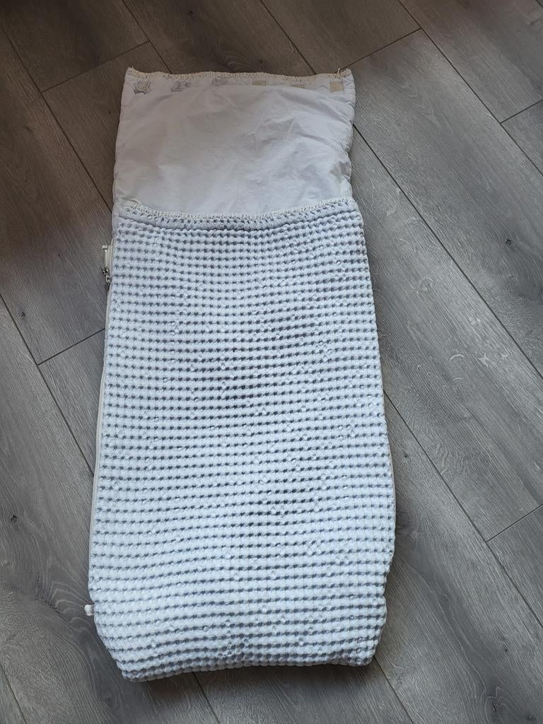 Lichtblauwe koeka voetenzak, Ophalen of Verzenden, Zo goed als nieuw, 70 tot 85 cm, Deken