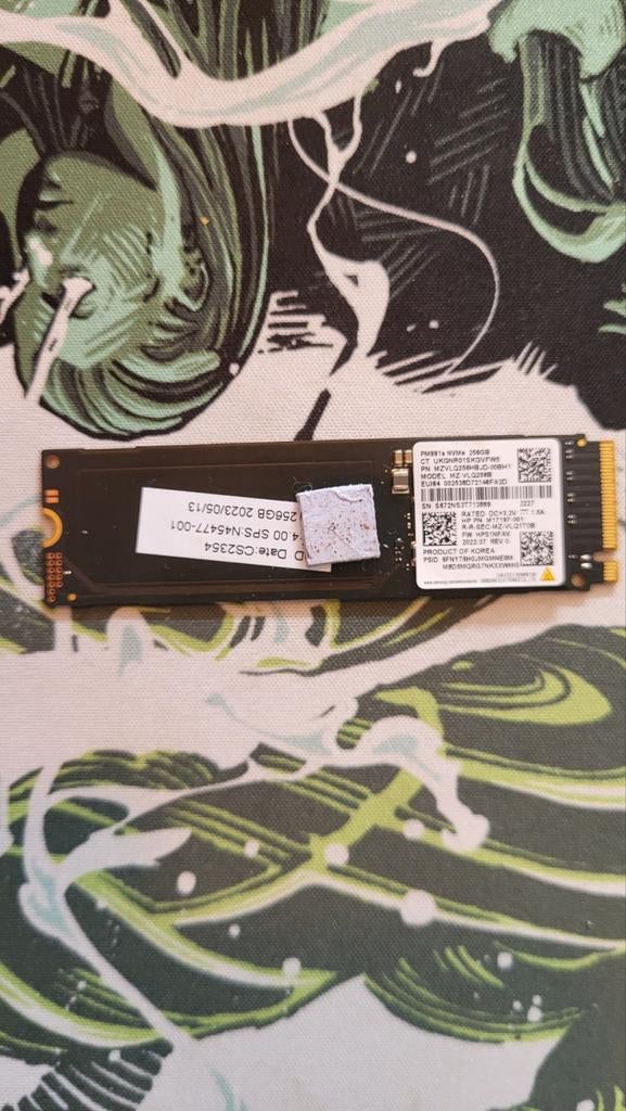 Samsung PM991A NVMe SSD 256GB, Computers en Software, Harde schijven, Ophalen of Verzenden