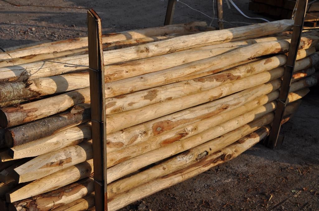 Kastanje palen, Ophalen, Nieuw, 250 cm of meer, Palen