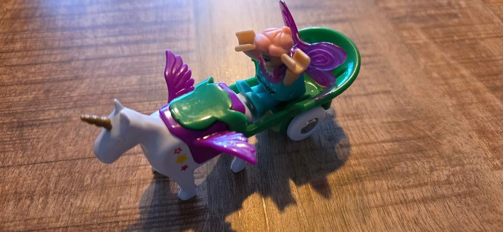 playmobil 123 eenhoorn koets, Kinderen en Baby's, Ophalen of Verzenden, Gebruikt