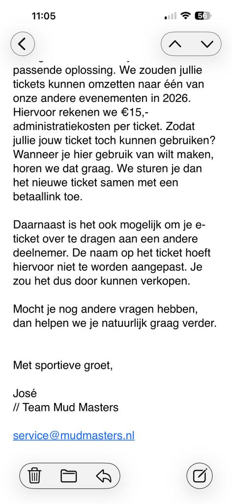 6 kaarten 16 km mudmasters Haarlemmermeer 16-6-26, Drie personen of meer