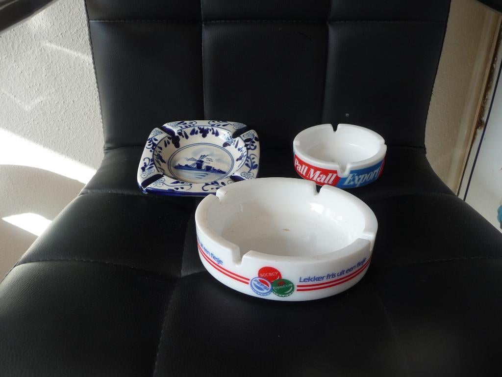 reclame asbakken, Ophalen of Verzenden, Gebruikt, Gebruiksvoorwerp