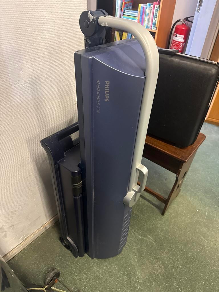 Philips Sunmobile 824 Zonnebank - Compact en Mobiel, Witgoed en Apparatuur, Zonnebanken en Gezichtsbruiners, Ophalen, Gebruikt