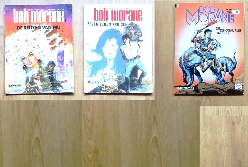 Bob Morane, 3 delen., Meerdere stripboeken, Ophalen of Verzenden, Gelezen