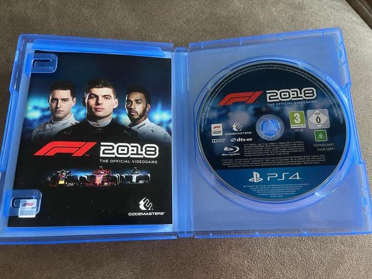 F1 2018 PS4 Game - Officiële Videogame, 1 speler, Racen en Vliegen, Eén computer, Ophalen of Verzenden