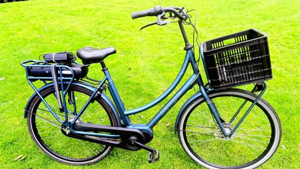 Nette goede mooie transportfiets E-bike BSP Metropolis 57cm, 56 cm of meer, Ophalen, Gebruikt, Versnellingen