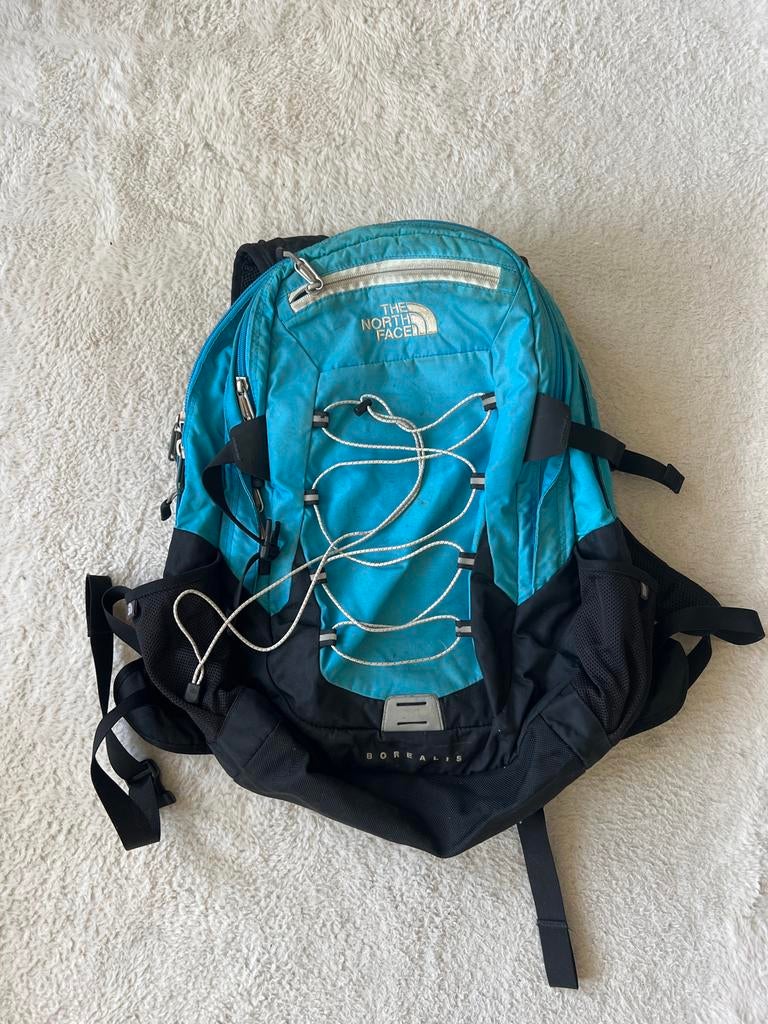 The North Face Borealis rugzak blauw, Sieraden, Tassen en Uiterlijk, Tassen | Rugtassen, Gebruikt, 25 tot 40 cm, Ophalen of Verzenden