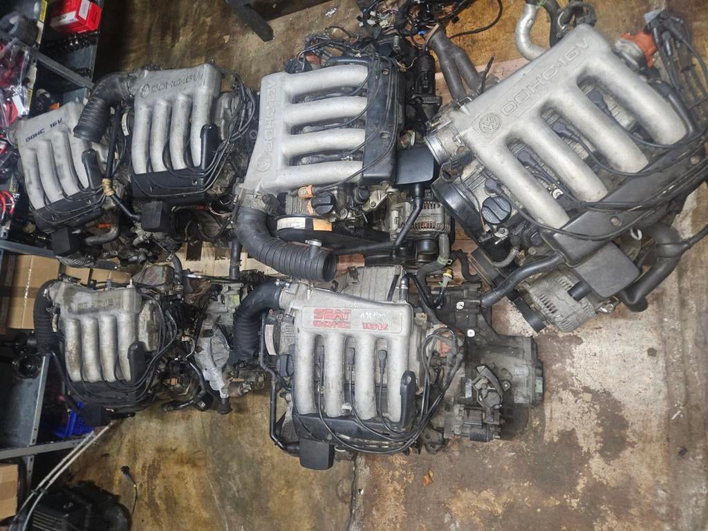 vw 2.0 16v abf motorblok kop met blok, Ophalen, Vw, Info@wealer.nl, Zuiderinslag 2 3833 BP Leusden