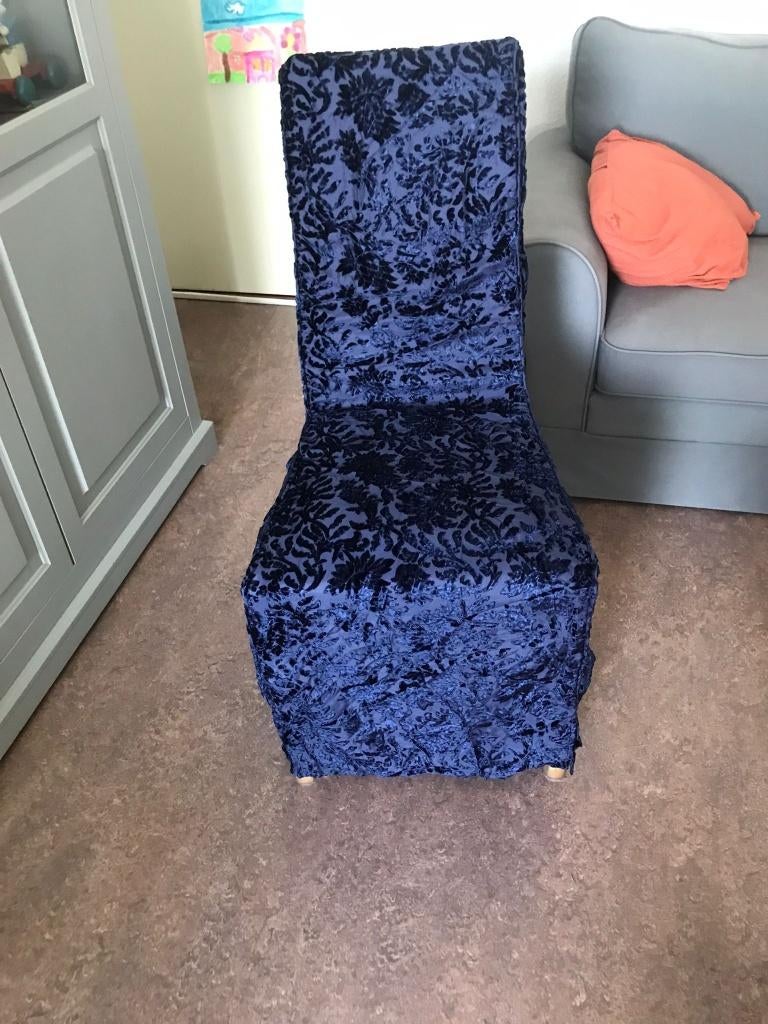 Stoelhoezen, Blauw, Nieuw, Ophalen of Verzenden, Stof