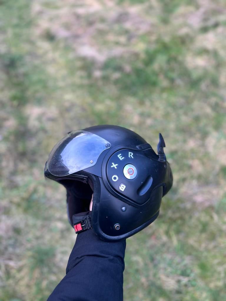 2x Boxer helm oude generatie combi deal mogelijk, Fietsen en Brommers, Brommerhelmen, Ophalen of Verzenden, Gebruikt, Medium