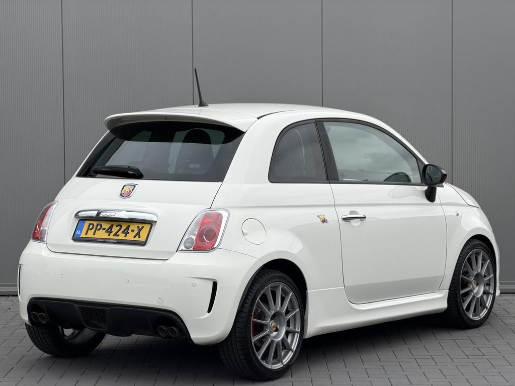 Abarth 500 1.4-16V T-Jet | Custom Leder | 17" | Sportuitlaat, Voorwielaandrijving, Euro 5, Zwart, 4 cilinders