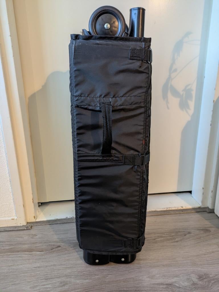 X Adventure Sleep d'Luxe Reisbed 60x120 Zwart, Ophalen of Verzenden, Reisbedje