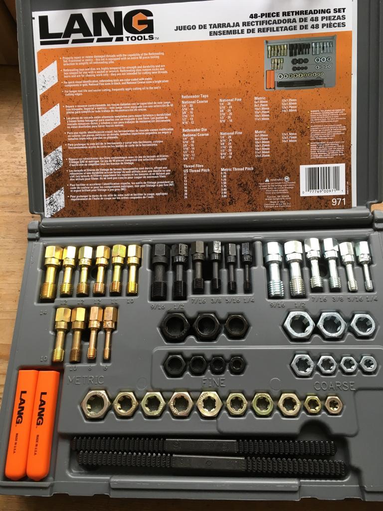 Draad Reparatie gereedschap voor UNF en UNC,  USA import., Ophalen of Verzenden, Nieuw