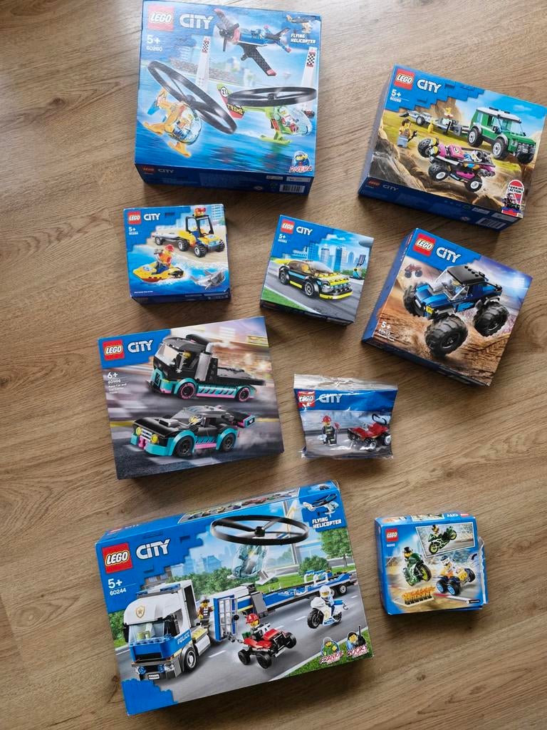 Nieuwe sets lego city partij lego in een koop nieuw, Ophalen of Verzenden, Zo goed als nieuw