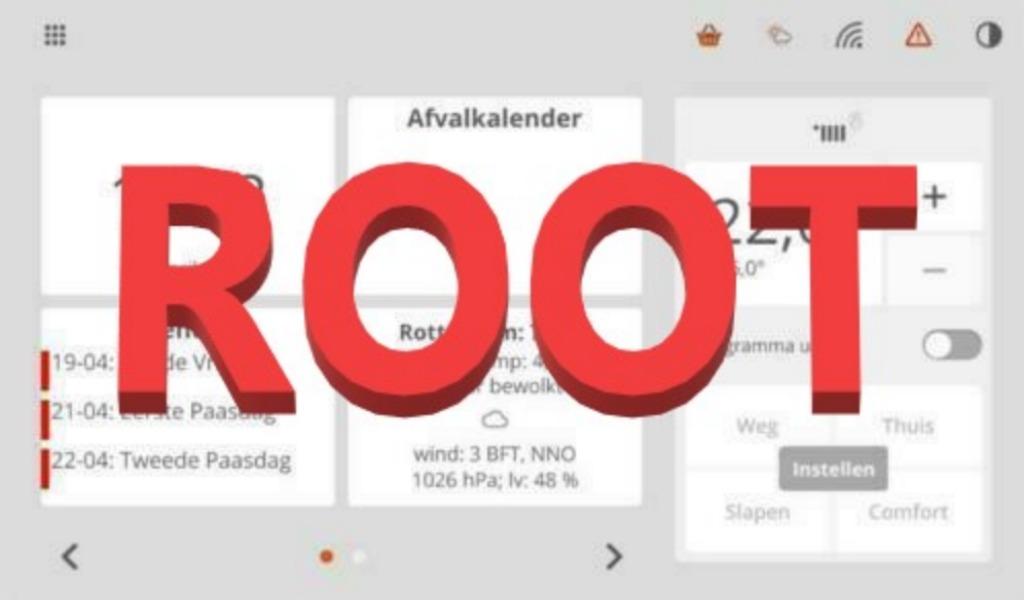 toon van Eneco thermostaat ROOTEN, Reparatie of verkoop, Thermostaat, Gebruikt, Minder dan 30 cm, Minder dan 60 cm