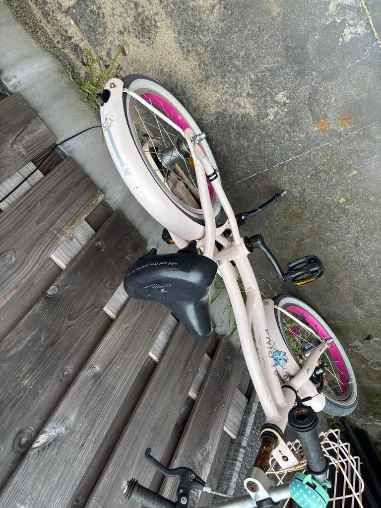 Alpina Oceaan 18 inch -  conditie, Fietsen en Brommers, Fietsen | Meisjes, Ophalen of Verzenden, Zo goed als nieuw, 18 inch, Handrem