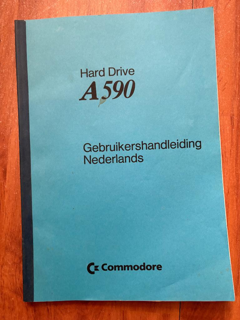 Amiga A590 handleiding nederlands, Computers en Software, Vintage Computers, Verzenden, Commodore