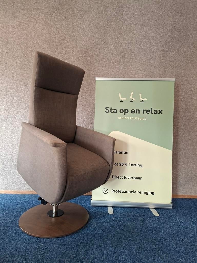 Sta op relax fauteuil Prominent Toscana ZGAN op accu 🔋, Minder dan 75 cm, Hoofdstraat 60 Schijndel, Ophalen of Verzenden, Zo goed als nieuw