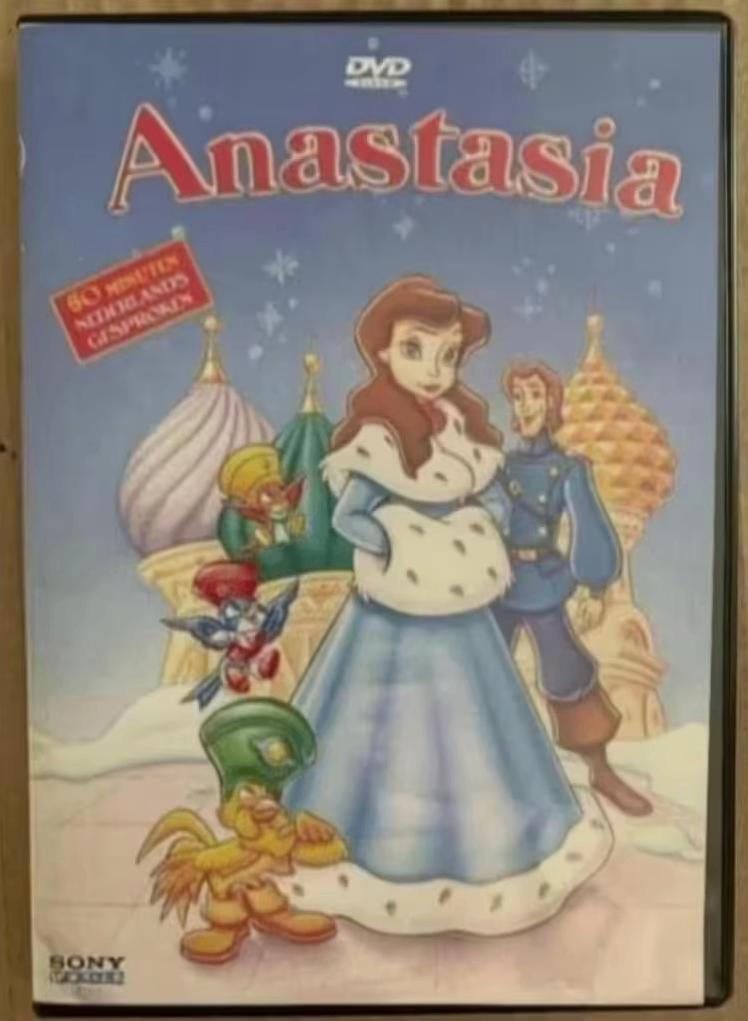 DVD Anastasia; Nederlands gesproken, Alle leeftijden, Ophalen of Verzenden, Zo goed als nieuw, Europees