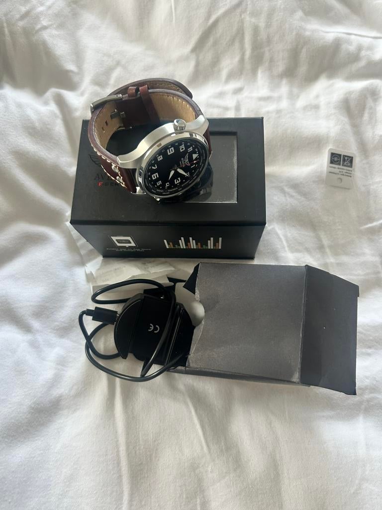 Aviator horloge te koop., Ophalen of Verzenden, Zo goed als nieuw, Staal, Overige merken