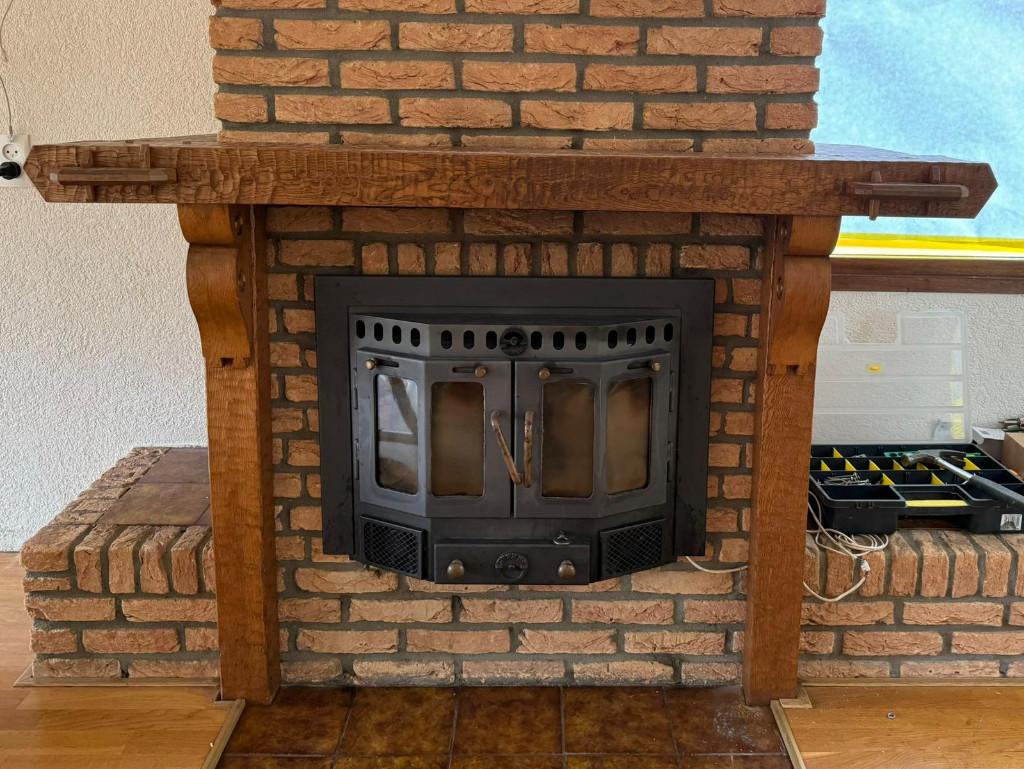 Schouw omranding, Huis en Inrichting, Ophalen, Gebruikt, Vrijstaande haard, Overige soorten