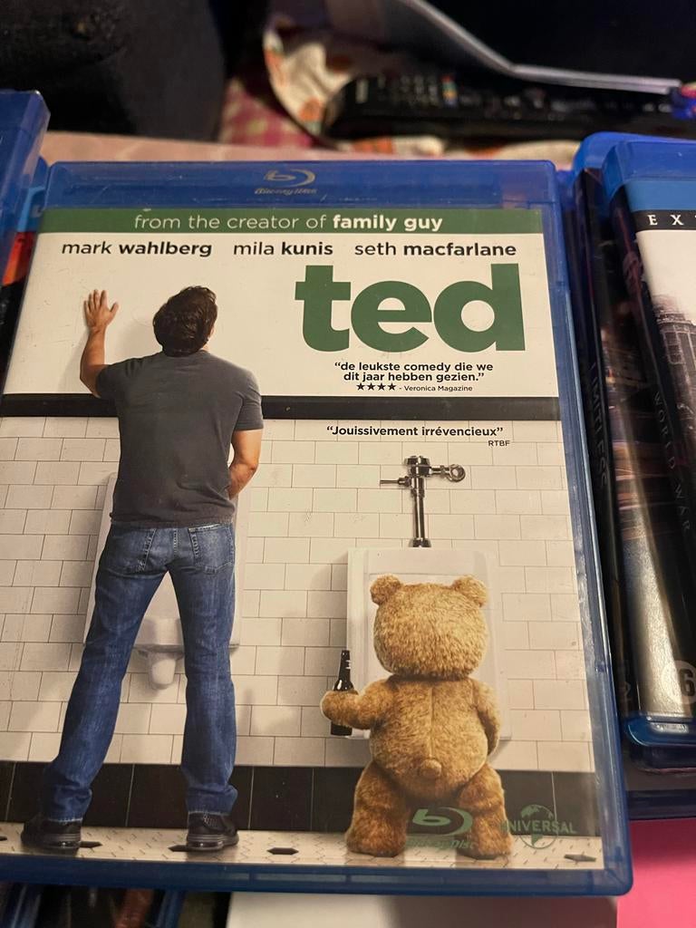 Ted Blu-ray - Humor van de maker van Family Guy, Cd's en Dvd's, Blu-ray, Ophalen of Verzenden, Zo goed als nieuw, Humor en Cabaret